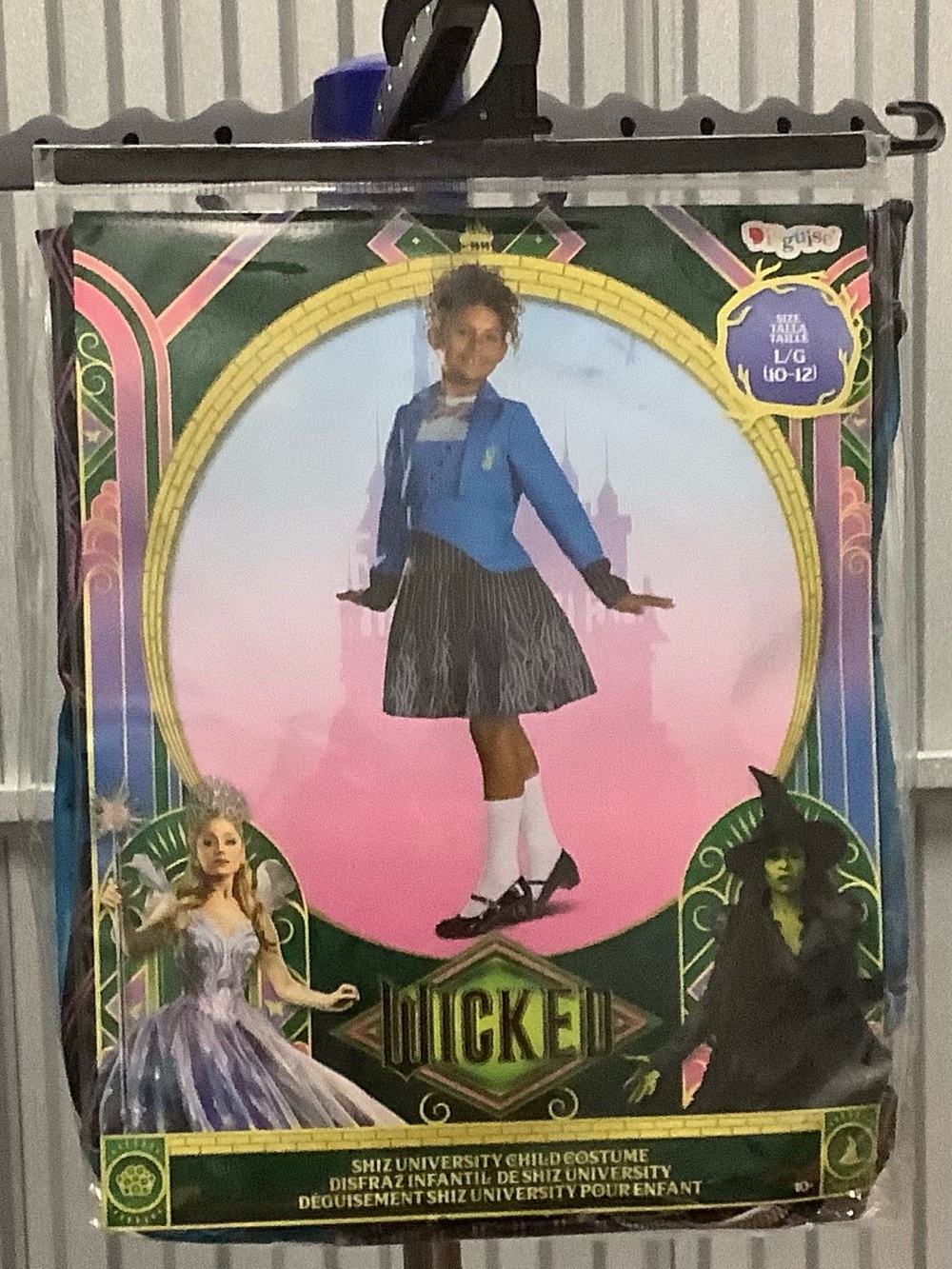 Wicked Shiz University Kids School Uniform Costume - Blue size large